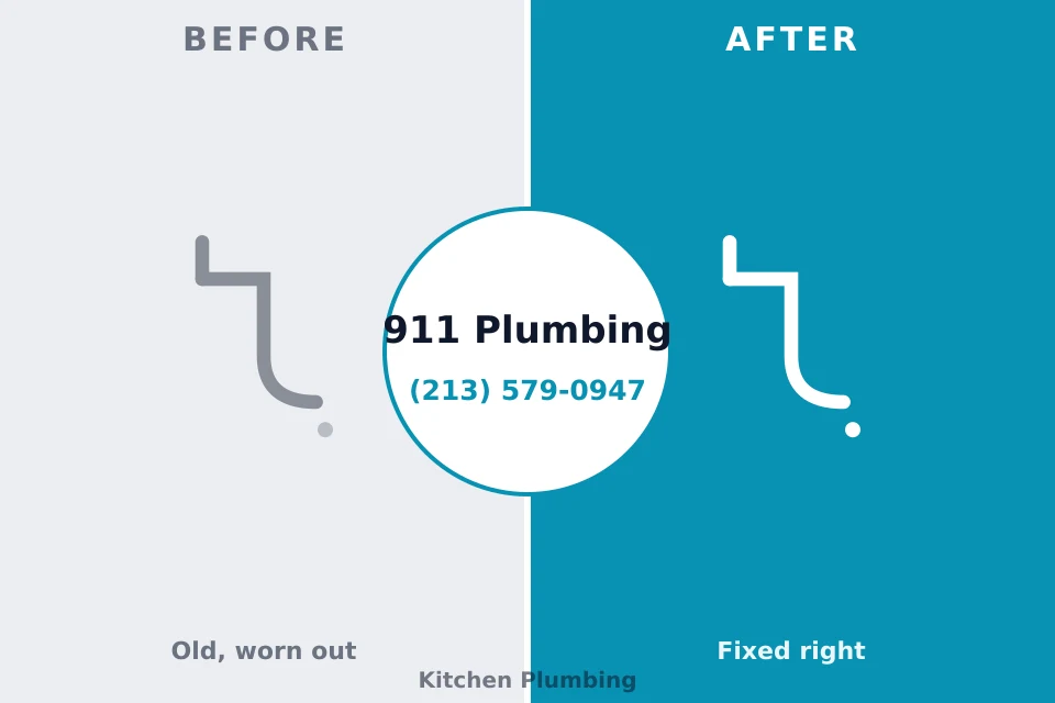 Before and after: plumbing company Bunkie, LA